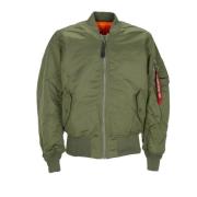 Omkeerbare Sage Green Bomberjack Alpha Industries , Green , Heren