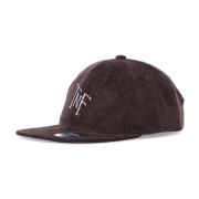 Corduroy Flat Visor Cap in Coal Brown The North Face , Brown , Unisex