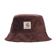 Cord Velvet Bucket Hat Carhartt Wip , Brown , Heren