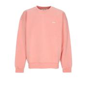 Shell Pink Lichtgewicht Crew Neck Sweatshirt Obey , Pink , Heren