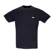 Klassiek Zwart Heren T-shirt Obey , Black , Heren