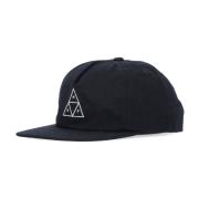 Zwarte Snapback Pet HUF , Black , Heren