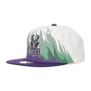 Milwaukee Bucks Platte Klep Pet Mitchell & Ness , Multicolor , Heren