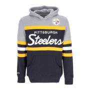 Pittsburgh Steelers NFL Headcoach Zwarte Hoodie Mitchell & Ness , Mult...