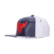 Chicago Bulls Snapback Pet Wit/Blauw Mitchell & Ness , Multicolor , He...