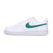 Lage Court Vision Sneaker Wit/Groen Nike , White , Heren