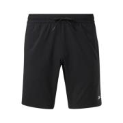 Geweven shorts voor actieve levensstijl Reebok , Black , Heren