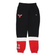 Chicago Bulls Kleurblok Jogger Broek New Era , Black , Dames