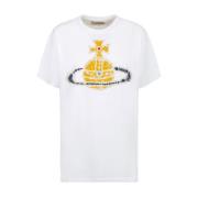 Witte Time Machine T-Shirt Vivienne Westwood , White , Dames