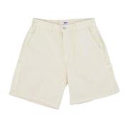 Denim Timmerman Shorts Ongebleekte Jeans Obey , Beige , Heren