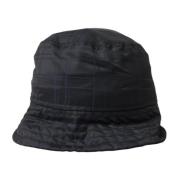 Zwarte Bucket Cap met Subtiel Logo Dolce & Gabbana , Black , Heren