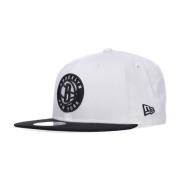 Brooklyn Nets Platte Klep Pet New Era , White , Unisex