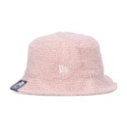 Roze Sherpa Bucket Hoed New Era , Pink , Unisex