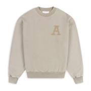 State Gewassen Sweatshirt Axel Arigato , Brown , Heren