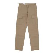 Leren Cargo Broek Carhartt Wip , Beige , Heren