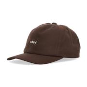 Klassieke Snapback Pet Donker Chocolade Obey , Brown , Heren