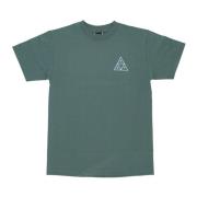 Triangle Tee Set Korte Mouw Katoen HUF , Green , Heren