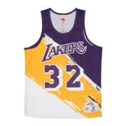 Magic Johnson Basketball Tank Top Mitchell & Ness , Multicolor , Heren