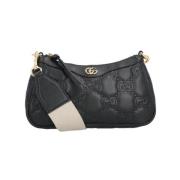 Pre-owned Leather gucci-bags Gucci Vintage , Black , Dames