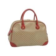 Pre-owned Canvas handbags Celine Vintage , Beige , Dames