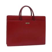 Pre-owned Fabric handbags Burberry Vintage , Red , Dames