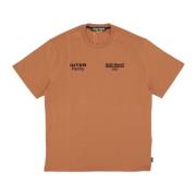 Cookie Heren Tee Korte Mouw T-shirt Iuter , Brown , Heren