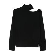 Zwarte Sweaters Collectie Seventy , Black , Dames