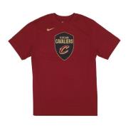 Cleveland Cavaliers Logo Tee Nike , Brown , Heren