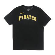 Pittsburgh Pirates Baseball T-shirt Nike , Black , Heren