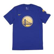 NBA Logo Essential Tee Nike , Blue , Heren