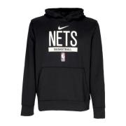 Brooklyn Nets Lichtgewicht Hoodie Nike , Black , Heren