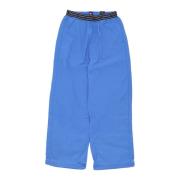 Blauwe Baggy Taping Trackpant Tommy Hilfiger , Blue , Dames