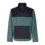 Eend Groen/Zwart Fleece Anorak Jas Vans , Green , Heren