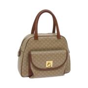 Pre-owned Canvas handbags Celine Vintage , Beige , Dames