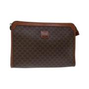 Pre-owned Leather celine-bags Celine Vintage , Brown , Dames