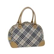 Pre-owned Nylon handbags Burberry Vintage , Beige , Dames