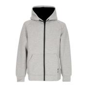 Grijze Hooded Neopreen Jas Ritssluiting Propaganda , Gray , Heren