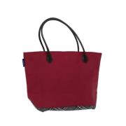 Pre-owned Nylon totes Burberry Vintage , Red , Dames