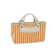 Pre-owned Cotton celine-bags Celine Vintage , Orange , Dames