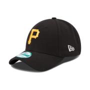 Pittsburgh Pirates Gebogen Klep Pet New Era , Black , Unisex