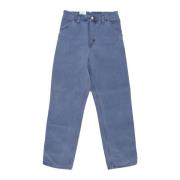 Storm Blauwe Werkbroek Carhartt Wip , Blue , Heren