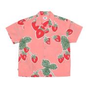 Jumbo Berries Flamingo Pink Shirt Obey , Multicolor , Heren