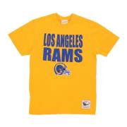 Losram Legendarische Slub Tee NFL Mitchell & Ness , Yellow , Heren