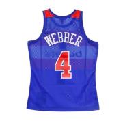 Vintage NBA Swingman Jersey Chris Webber Mitchell & Ness , Blue , Here...