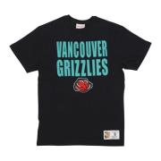 Vancouver Grizzlies NBA Tee Mitchell & Ness , Black , Heren