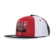 Chicago Bulls Snapback Pet Rood/Zwart Mitchell & Ness , Multicolor , H...