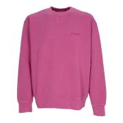 Lichte Crewneck Sweatshirt Diep Orchidee Element , Pink , Heren