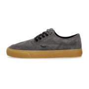 Skate Sneakers met Vetersluiting Element , Gray , Heren