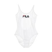 Witte badpak voor vrouwen Fila , White , Dames