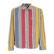 Multi-stripe Lange Mouw Shirt Guess , Multicolor , Heren